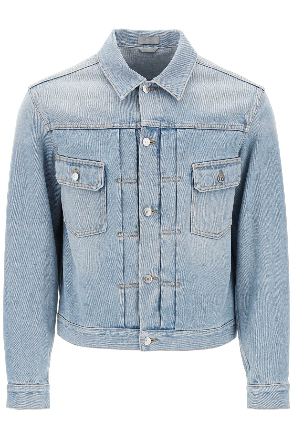 Dior Jacket denim 013D480M360X Azure Sz.52 510 | eBay