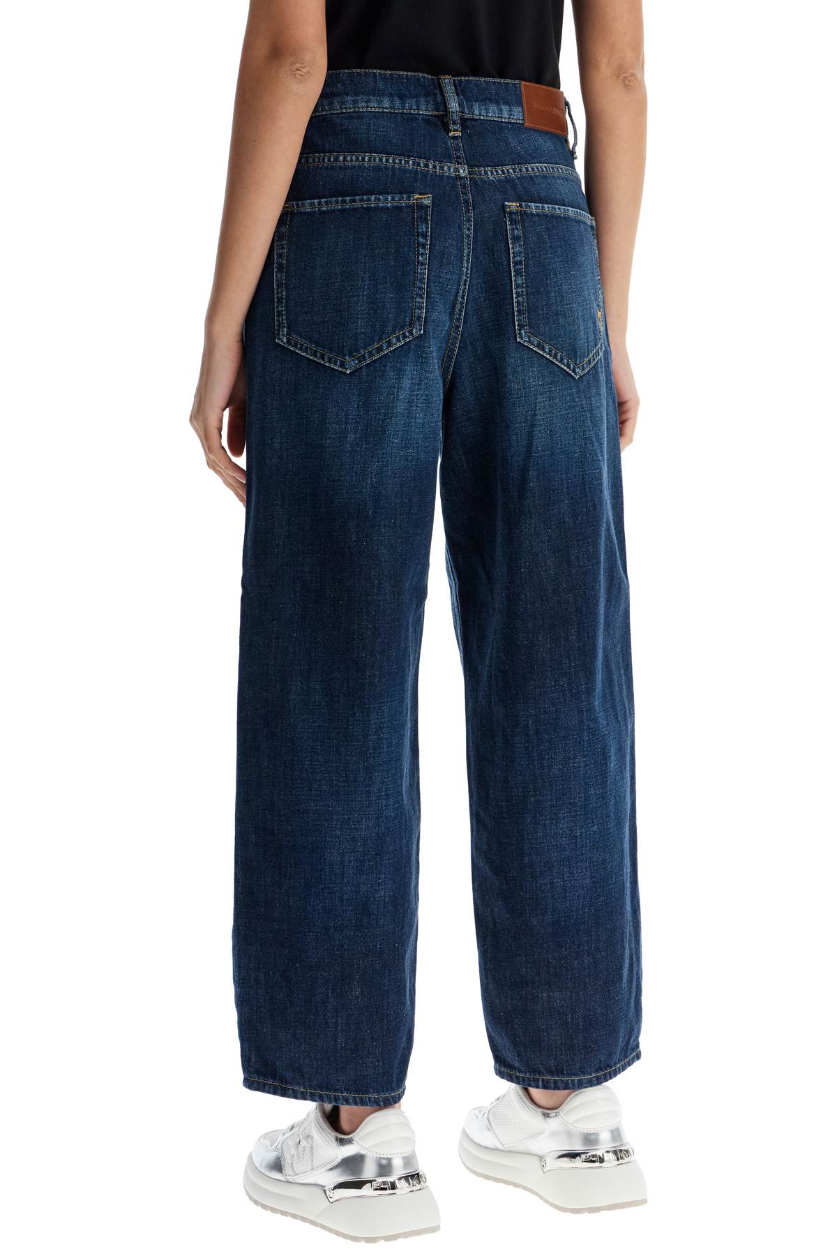 デニム・ジーパン PINKO Woman Jeans Stone Washed 103857A2DS PJD Medium-wash egg-fit jeans PINKO → Shop Online