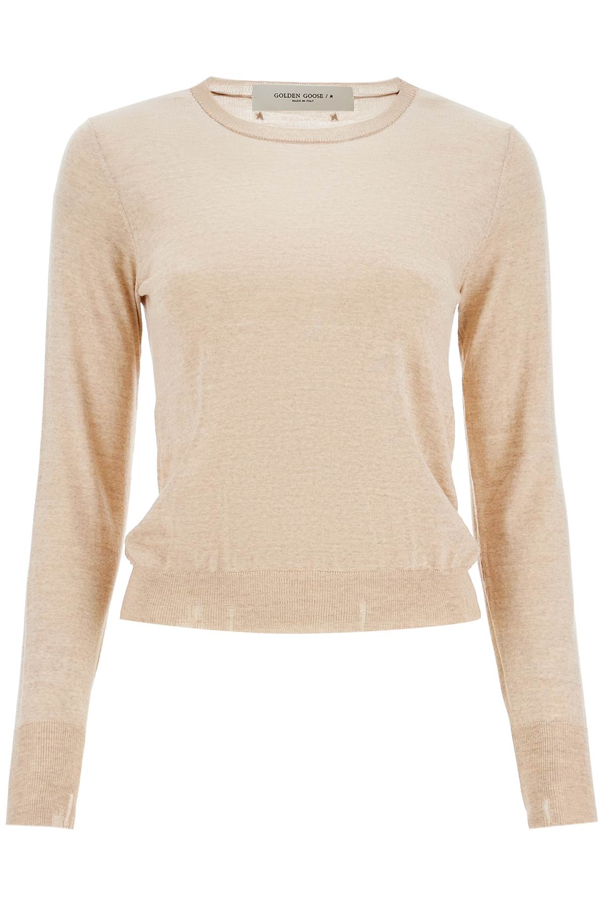 Свитер женский GOLDEN GOOSE Sz. XS STANDARD GWP00952P000665 55150 БЕЖЕВЫЙ