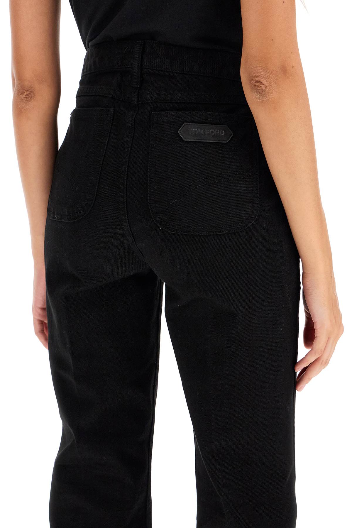 デニム・ジーパン TOM FORD Woman Jeans Black PAD119DEX224 LB999 Bootcut jeans TOM FORD Woman Tg. 28 JEANS PAD119DEX224 LB999