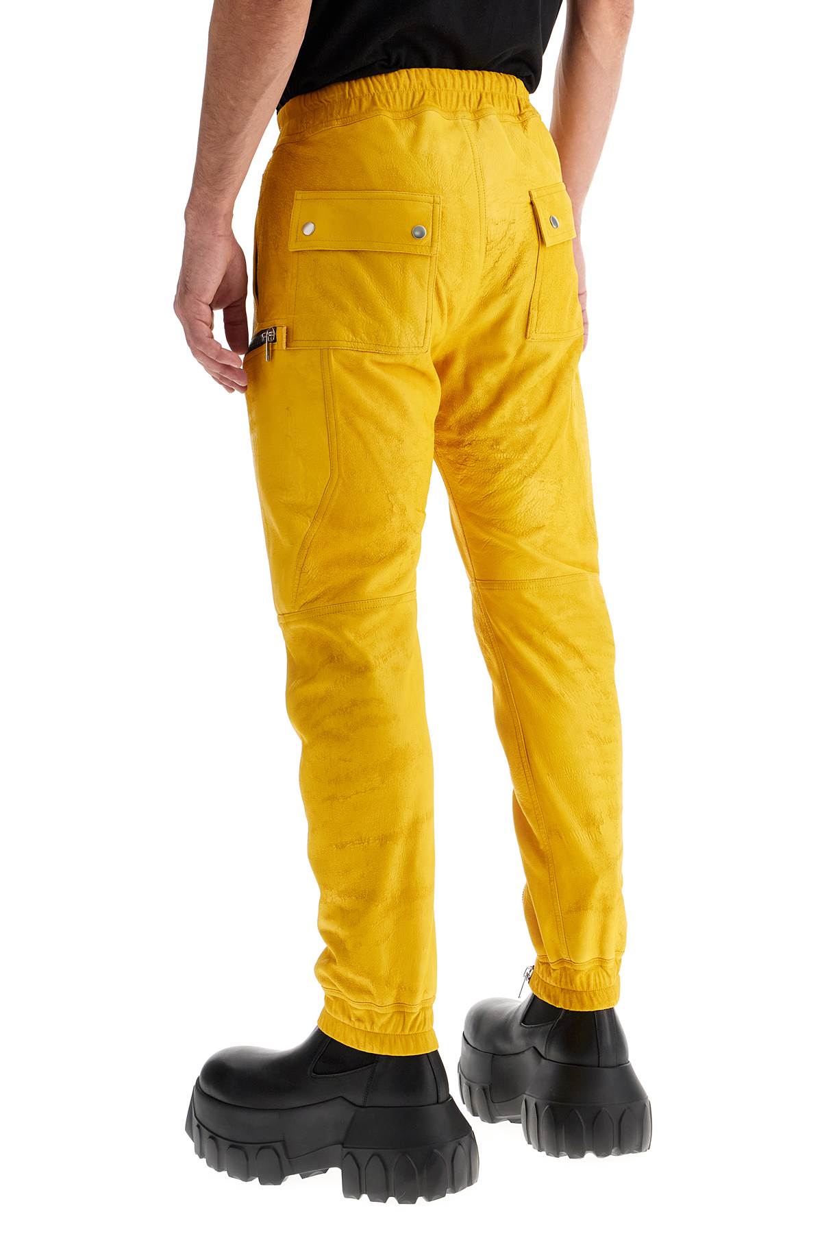Bauhaus leather cargo trousers RICK OWENS Men Tg. 48 IT Bauhaus leather cargo trousers RICK OWENS Men Tg. 48 IT