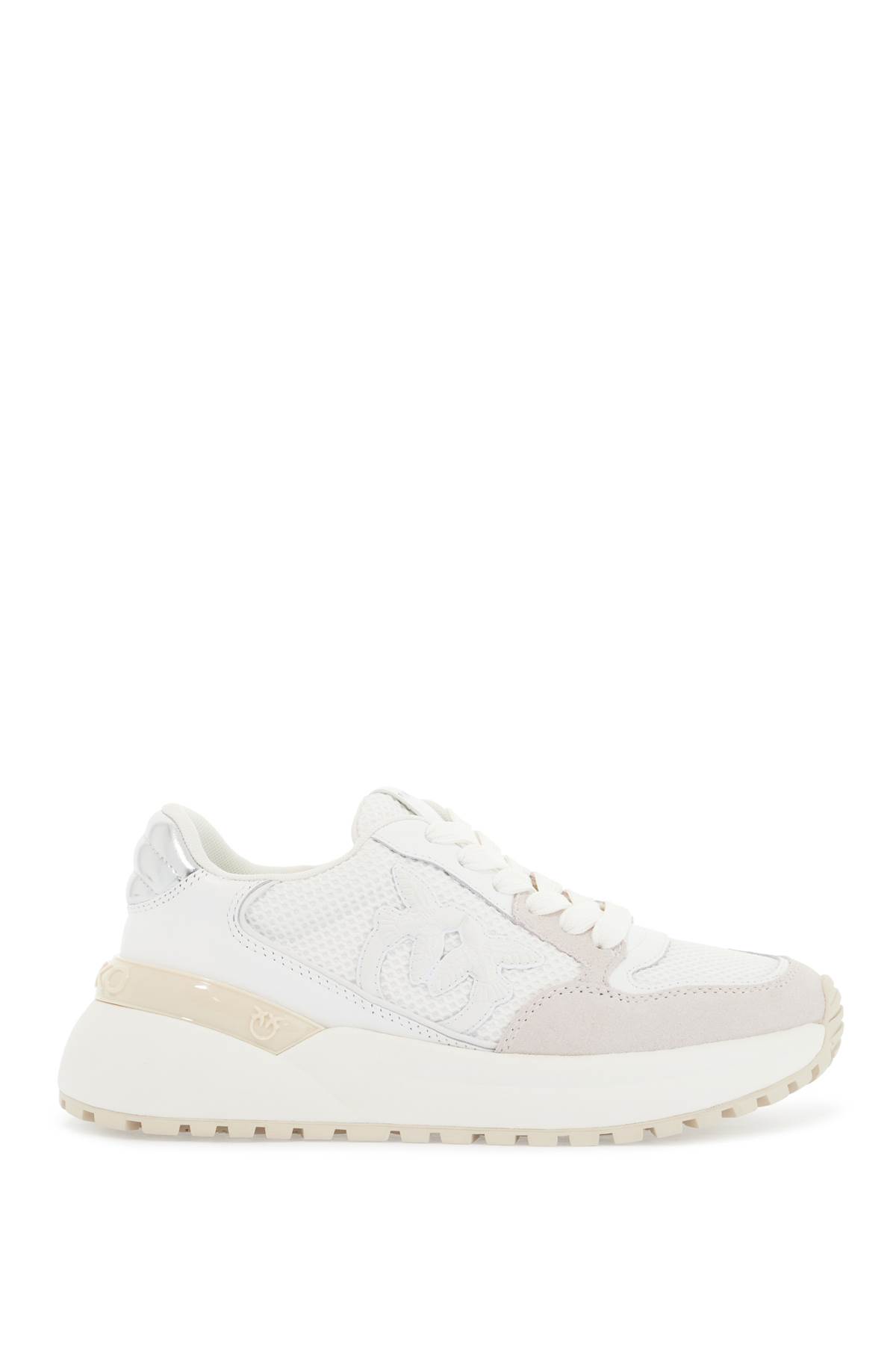 スニーカー PINKO Woman Sneakers White 2 SS0055P074 Z1B Gem 07 sneakers PINKO Woman Tg. 8 US SS0055P074 Z1B SILVER